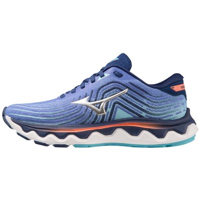 Zapatillas Para Correr Mizuno WAVE Horizon 6 Mujer - Morados / Plateados / Azul Marino - Chile M618